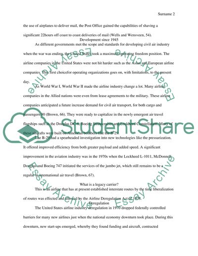 History of Commercial Aviation