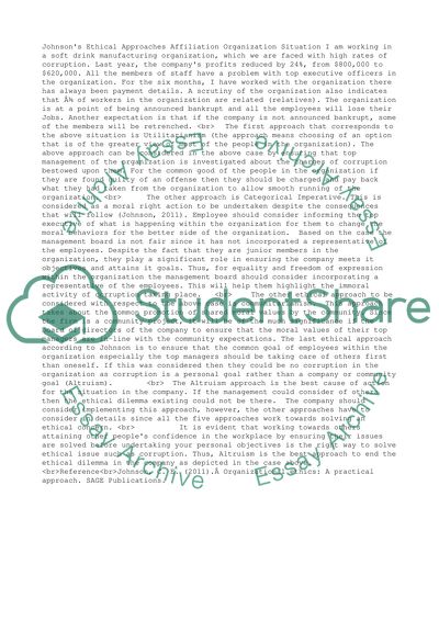 Ethical Perspectives