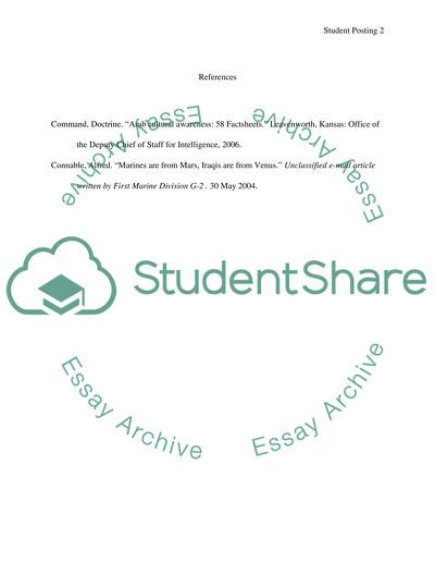 Understanding the Arab culture