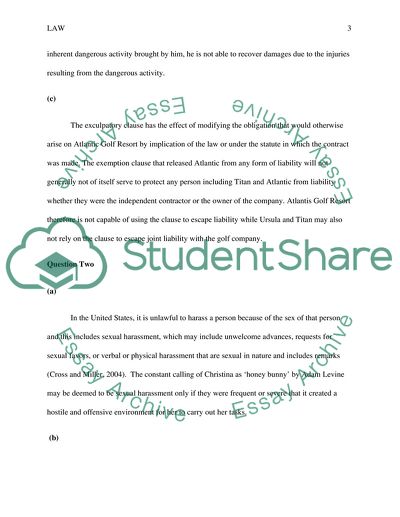 Considering Some Cases from Wests Legal Environment of Business by Cross and Miller