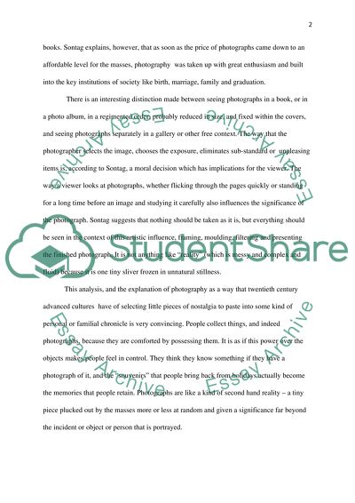 Susan Sontag: In Platos Cave