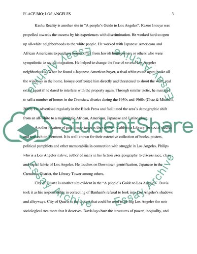 Place Bio Los Angeles