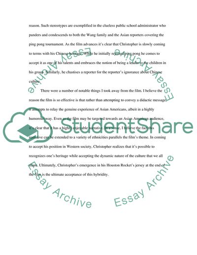 The Film Ping Pong Playa