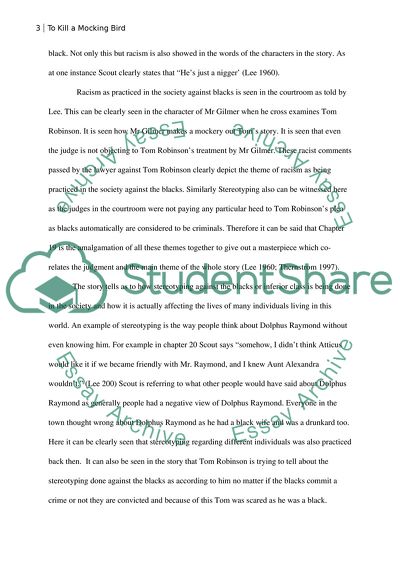 To Kill a Mocking Bird