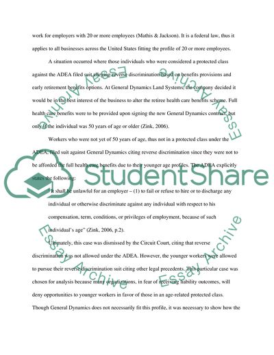 Business Ethics Reverse Discrimination in the Workplace