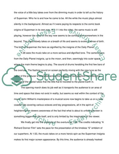 Film Music: Superman