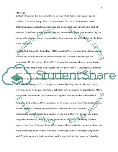 Prezi vs. Powerpoint