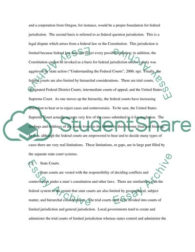 American Judicial Structure