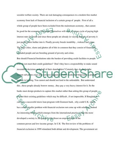 How to Tackle Financial Exclusion Effectively