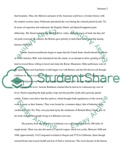 How the west was won