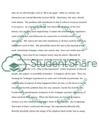 A response paper, make the topic creative