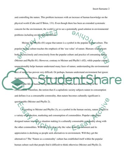 Monster and environment