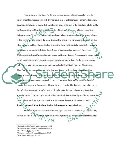 Human Rights Act and the Protection of the Refugee Convention