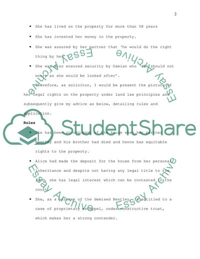 Land Law in Real Facts