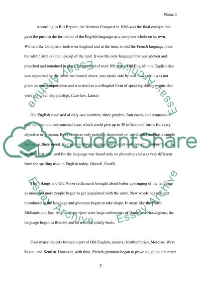 The Effect of the Norman Conquest on the English Language