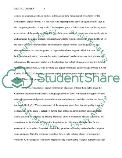 Current Rights and Remedies Available to Consumers