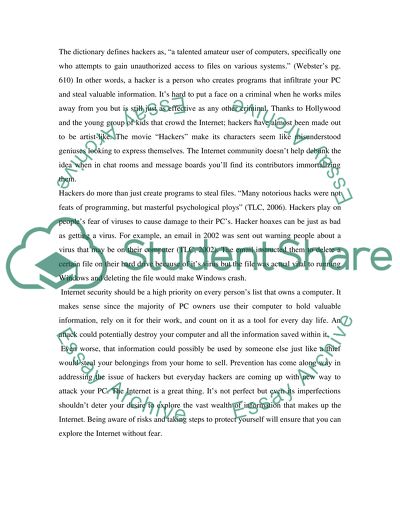 Information and System Security