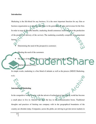 International Marketing, Initial Fashions, Hong Kong