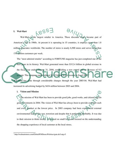 Case Analysis of Walmart and Target Corporation