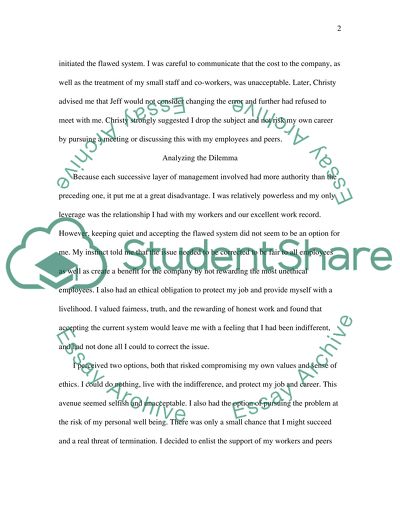 The Professional Workplace Dilemma