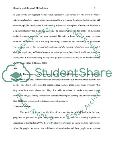 Can a Virtual World Inform Real-world Learning