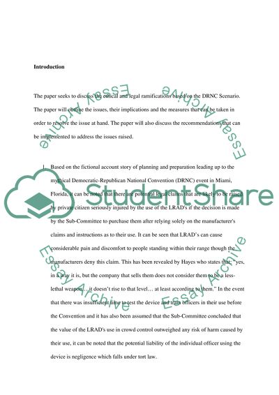 The Intentional Use of Equipment