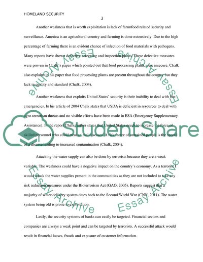 The Potential Threat of Deliberate Biological Attacks against the U.S