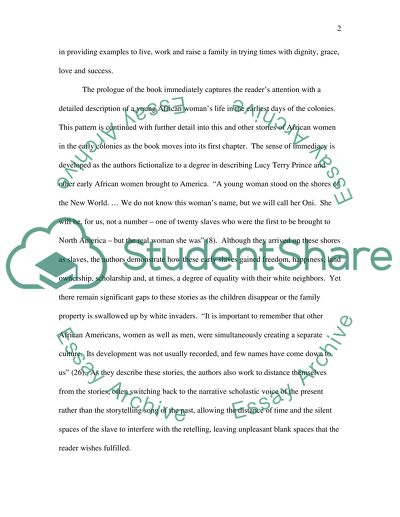 The History of Black Women in America