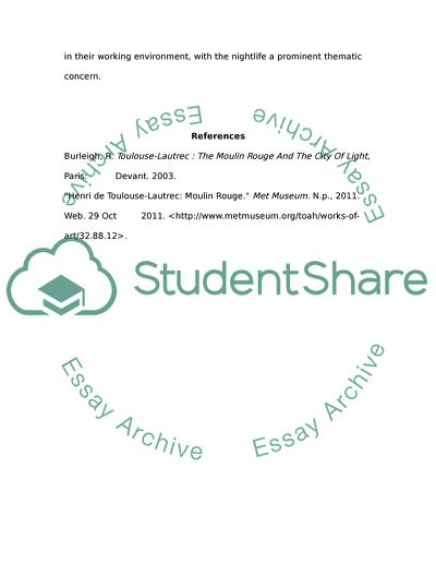 Toulouse-Lautrecs La Goulue at the Moulin Rouge