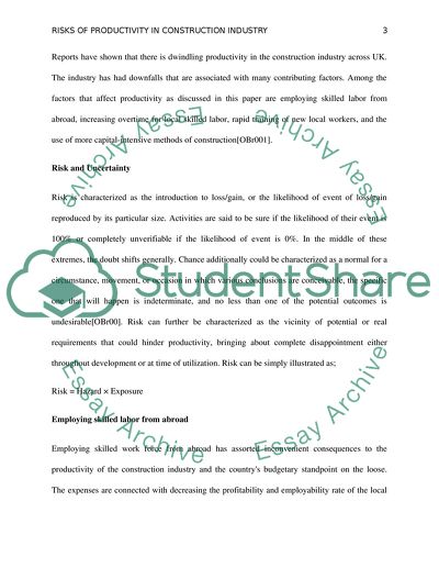 Managing Construction