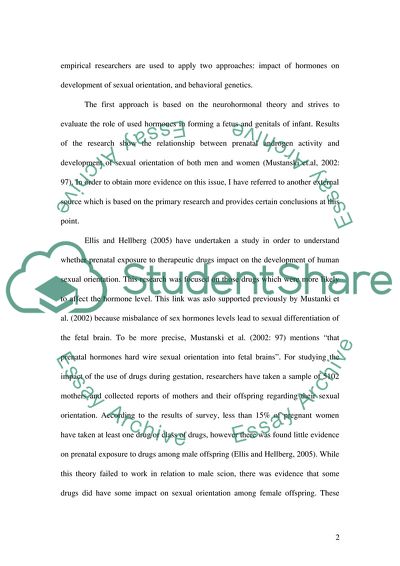 Development of Diverse Sexual Orientations in Humans