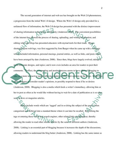 Ideas, Technologies and Implications for Education