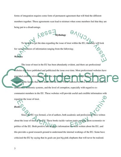 The Origin of the European Union