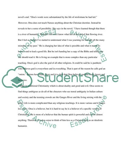 Spiritual Truth In Literature Of Shusaku Endo