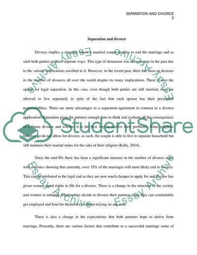 Separation & Divorce