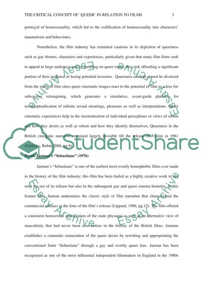 The Concept of Queer in British Films