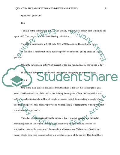 Quantitative Marketing in United States: Data Getting Driven Marketing