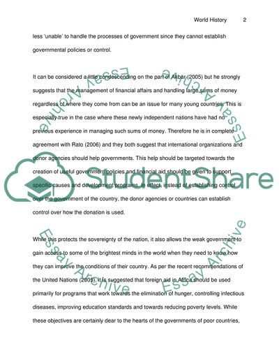 Policies and Economic Bodies of Sub-Saharan African Countries