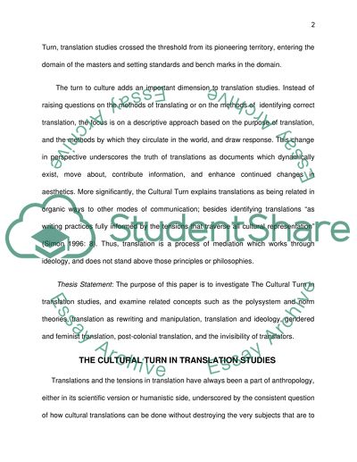 The Cultural Turn of the 1980s