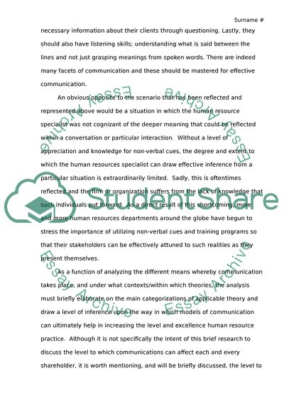 Effective and Non-Effective Communication