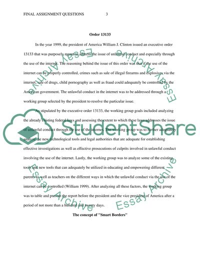 Final Assignment Questions