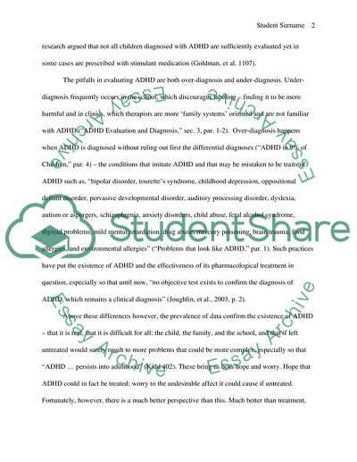 Attention Deficit Hyperactivity Disorder: A Gift or Curse