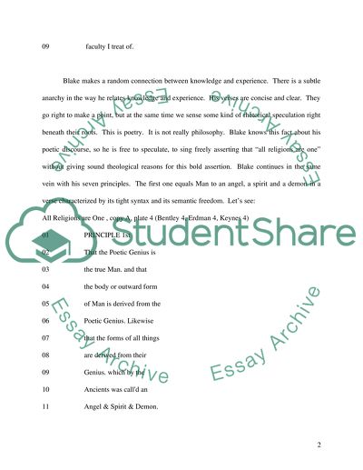 William Blake - Visionary Mystic and Anarchist