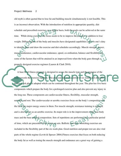 Project Wellness: How to Lose Weight and Build Muscles