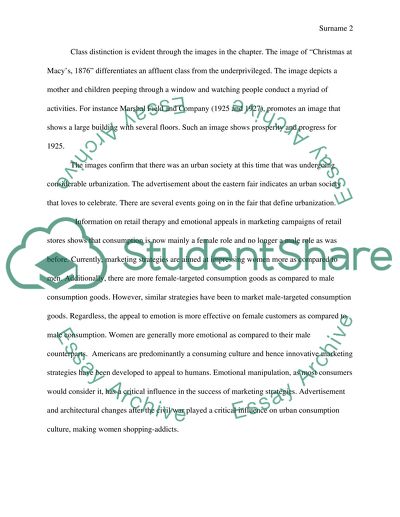 Wheeler, Chapter 3 Selling Consumption, 1880-1930 Consider primary sources 1 through 19