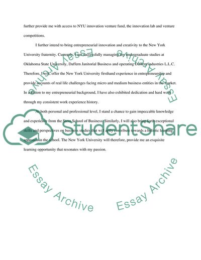 What Can Stern School of Business Offer