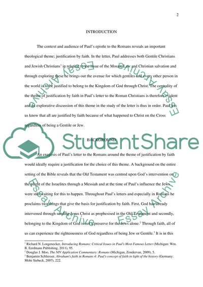 JUSTIFICATION BY FAITH: AN INVITATION TO ALL OF MANKIND DUE TO CHRISTS CRUCIFIXION