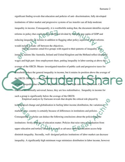 Reducing income inequality while boosting economic growth