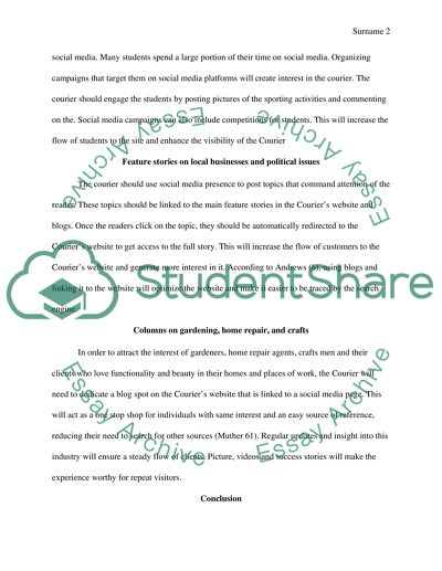 A Viral Marketing Plan for Midland Daily Courier