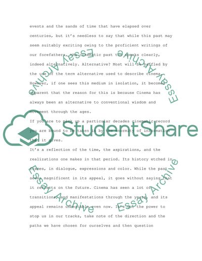 Theory of Film Developed before and after 1960